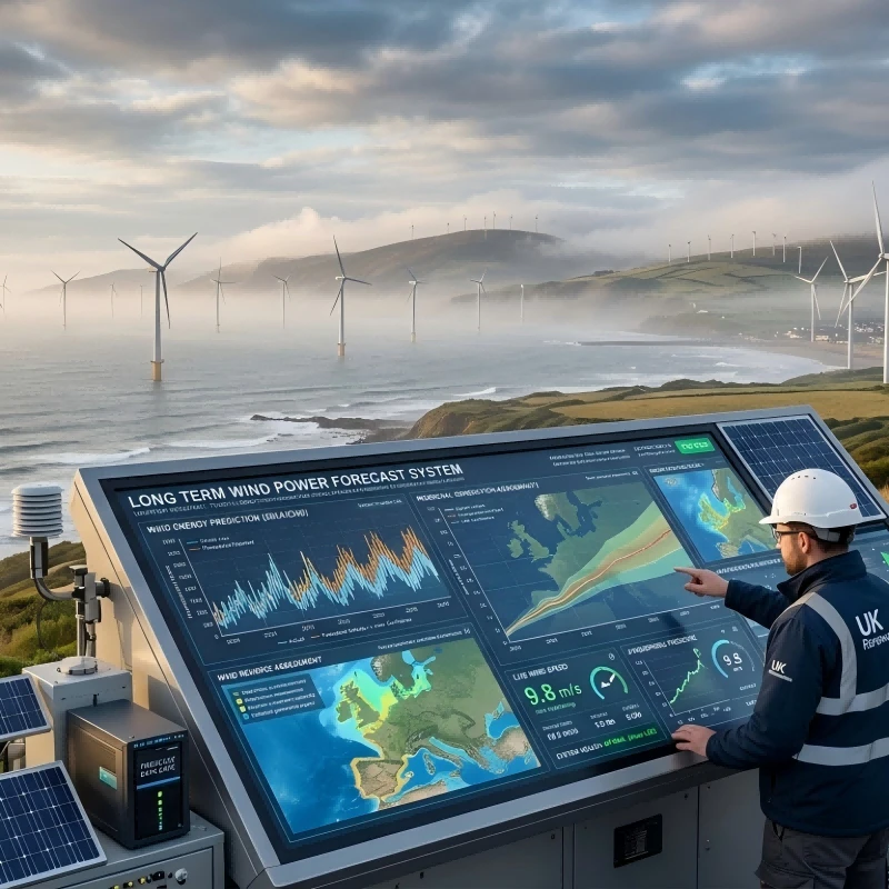 Long Term Wind Power Forecast System