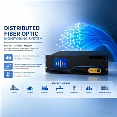 Distributed Fiber Optic Monitoring System